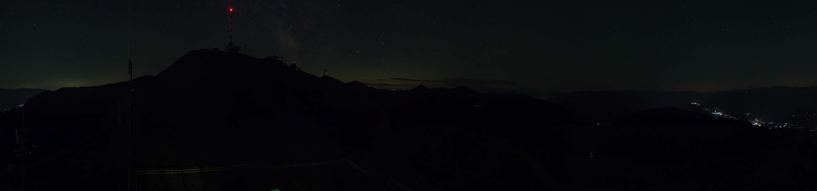 Archiv Foto Webcam Goldeck: Panoramablick Gipfel