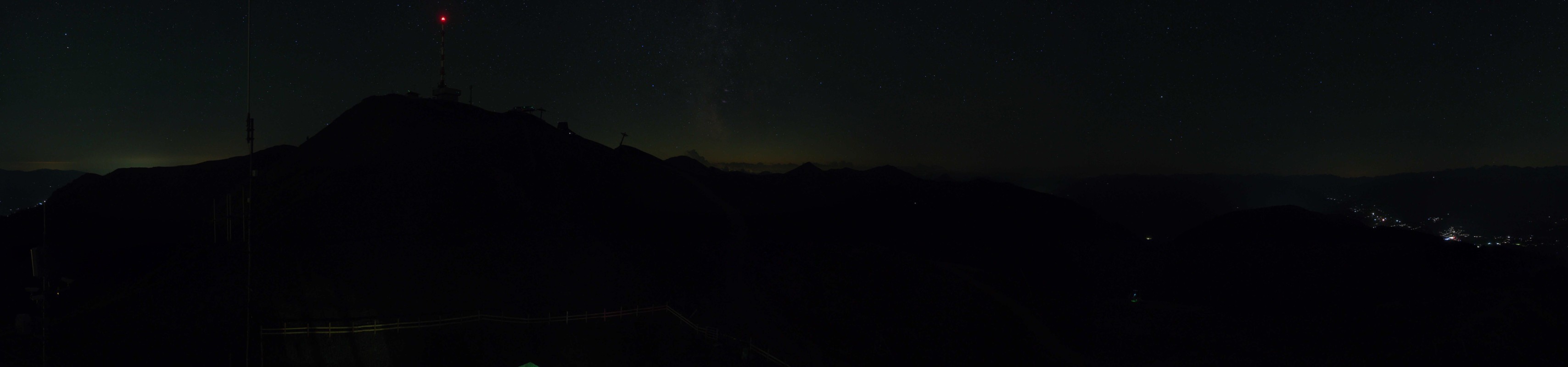 Archiv Foto Webcam Goldeck: Panoramablick Gipfel