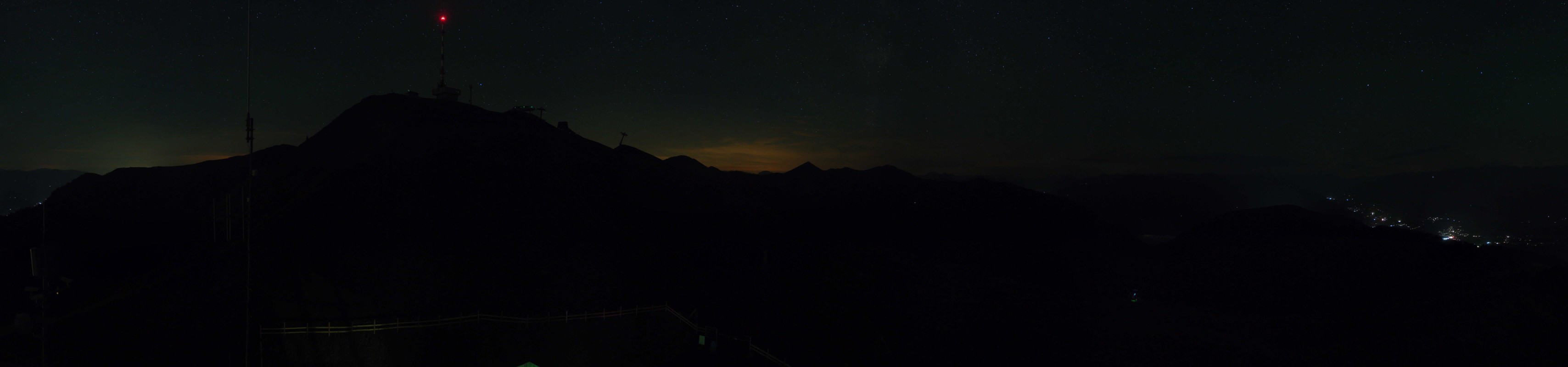 Archiv Foto Webcam Goldeck: Panoramablick Gipfel
