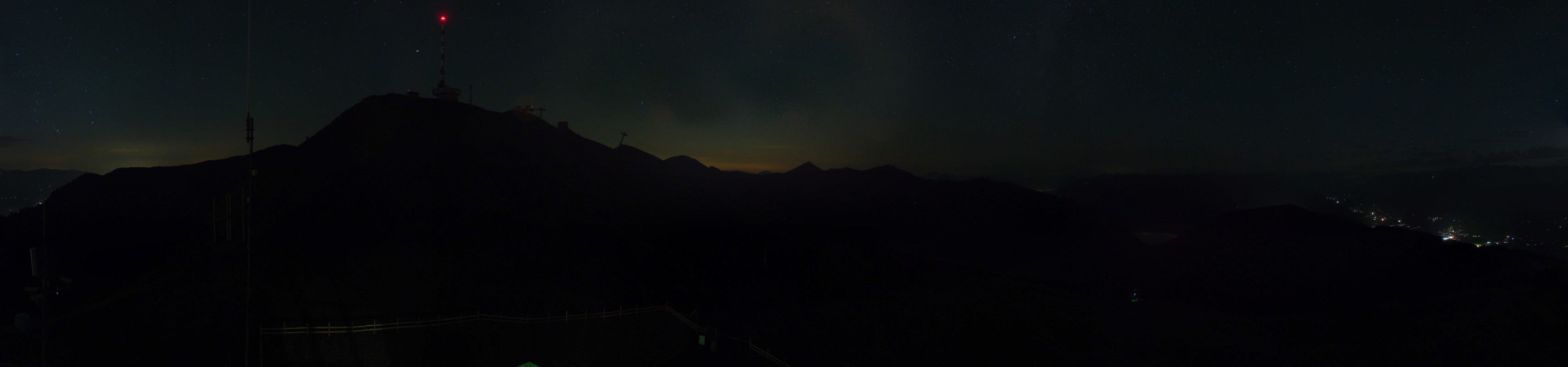 Archiv Foto Webcam Goldeck: Panoramablick Gipfel