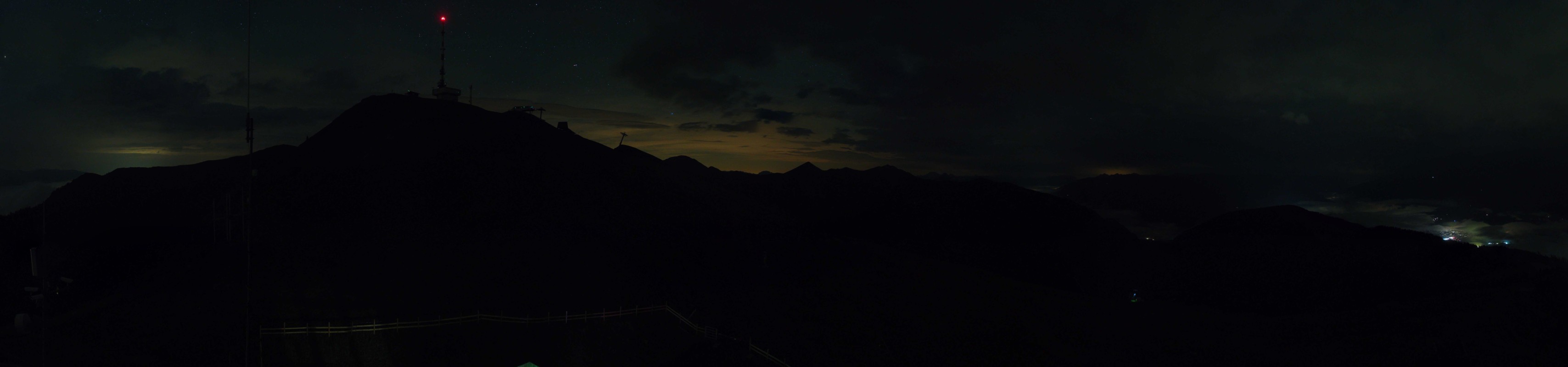Archiv Foto Webcam Goldeck: Panoramablick Gipfel