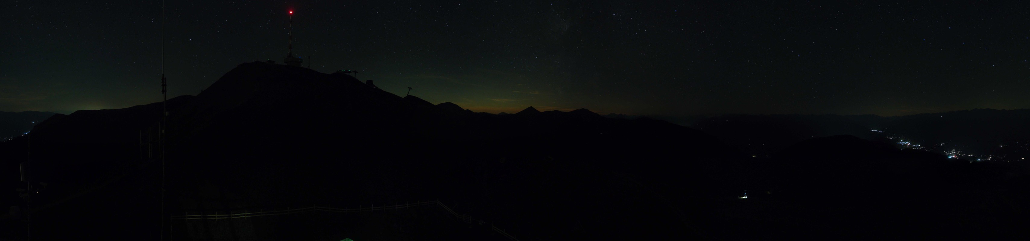Archiv Foto Webcam Goldeck: Panoramablick Gipfel