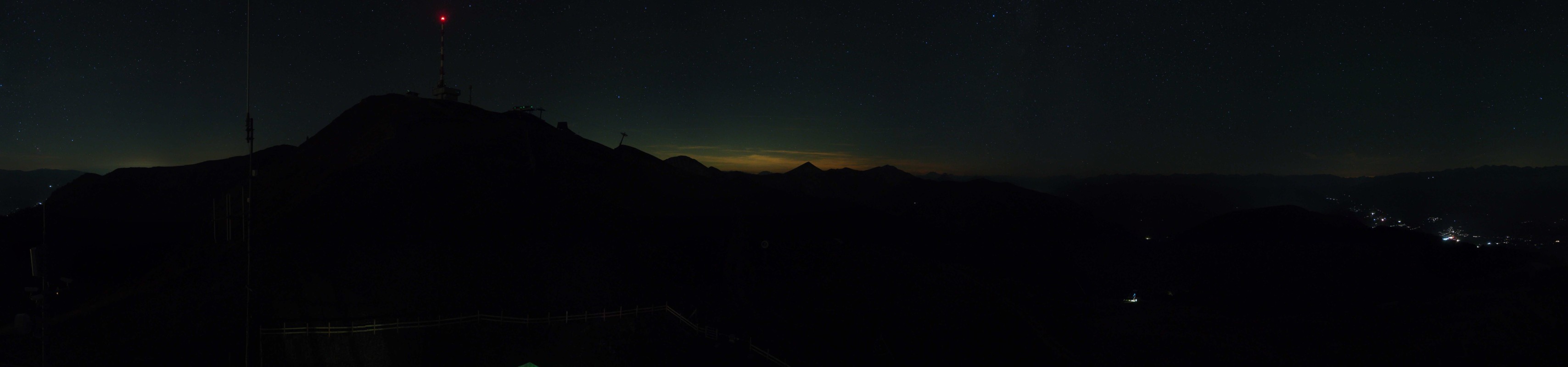 Archiv Foto Webcam Goldeck: Panoramablick Gipfel