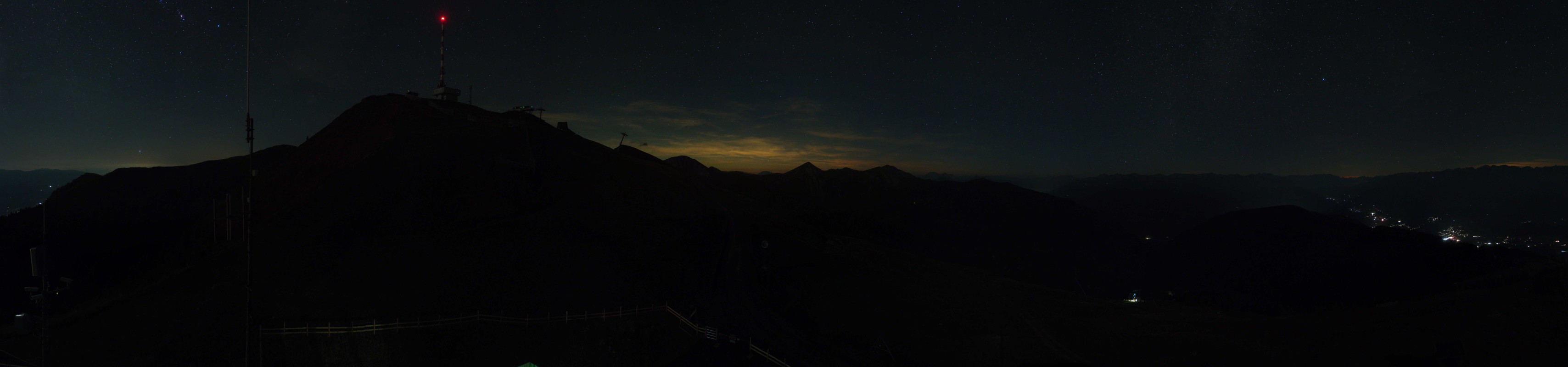 Archiv Foto Webcam Goldeck: Panoramablick Gipfel