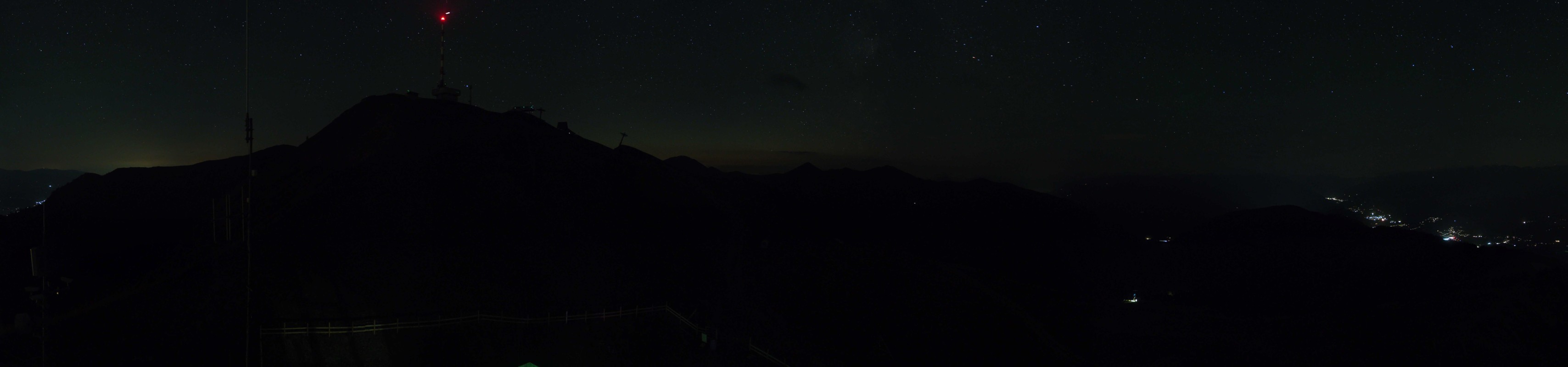Archiv Foto Webcam Goldeck: Panoramablick Gipfel