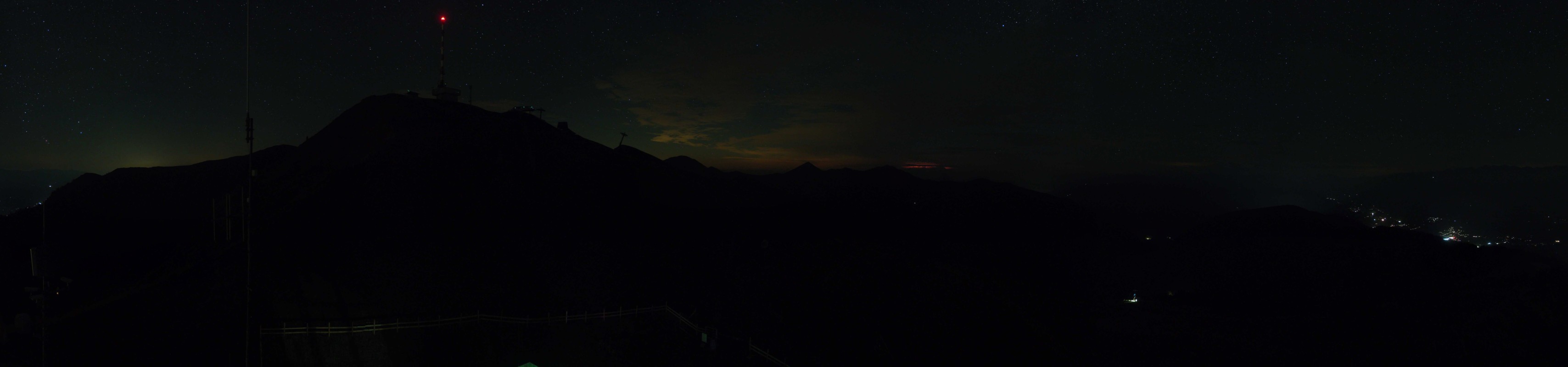 Archiv Foto Webcam Goldeck: Panoramablick Gipfel