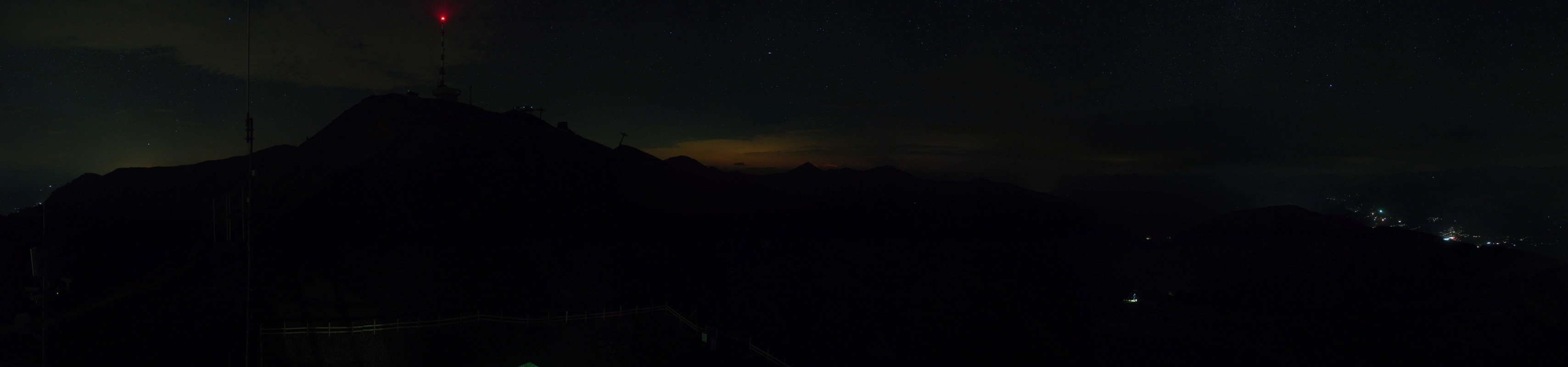 Archiv Foto Webcam Goldeck: Panoramablick Gipfel
