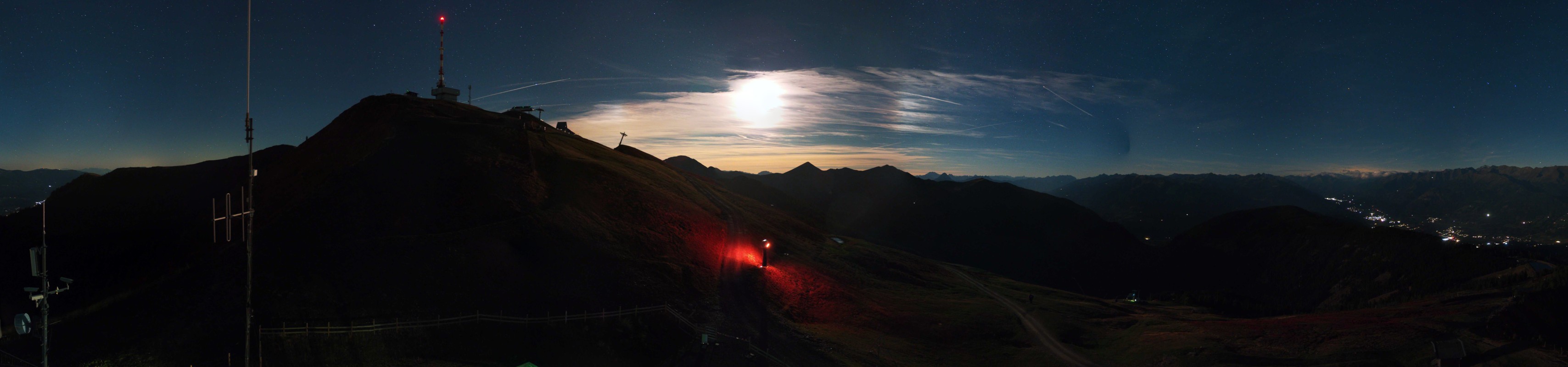 Archiv Foto Webcam Goldeck: Panoramablick Gipfel