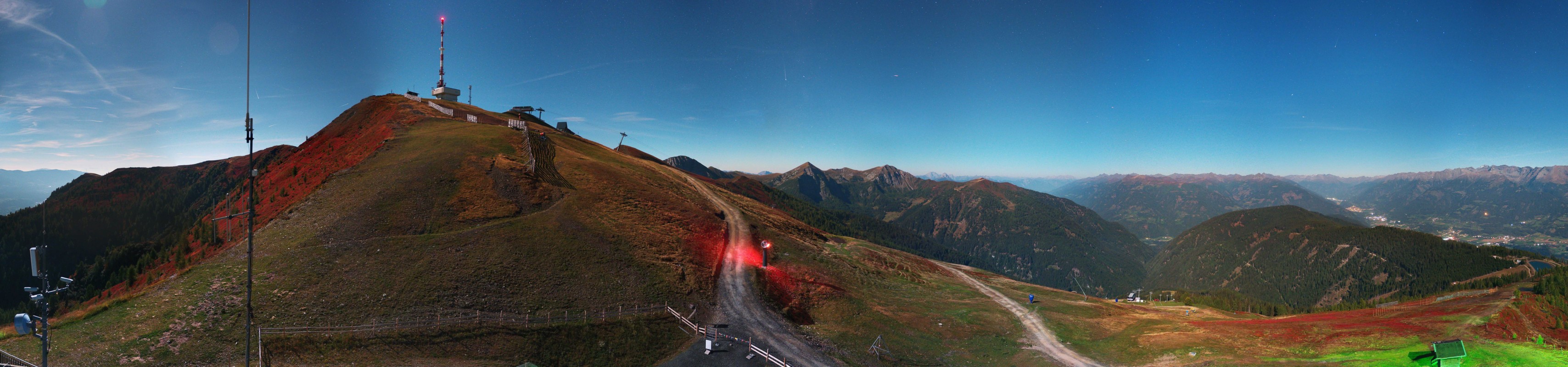 Archiv Foto Webcam Goldeck: Panoramablick Gipfel