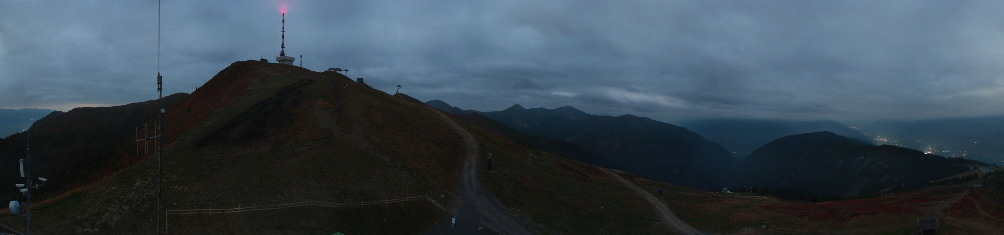 Archiv Foto Webcam Goldeck: Panoramablick Gipfel
