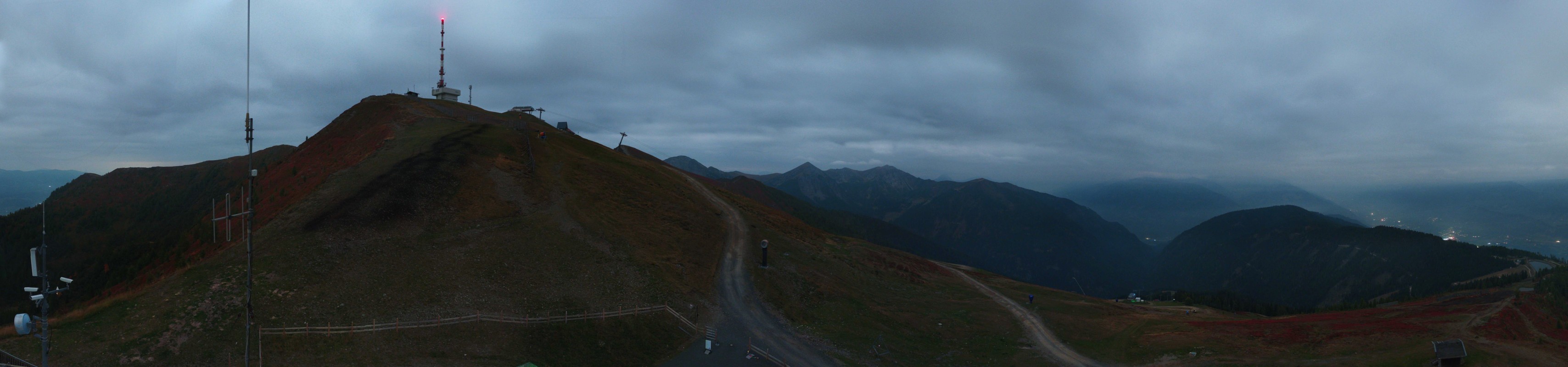 Archiv Foto Webcam Goldeck: Panoramablick Gipfel