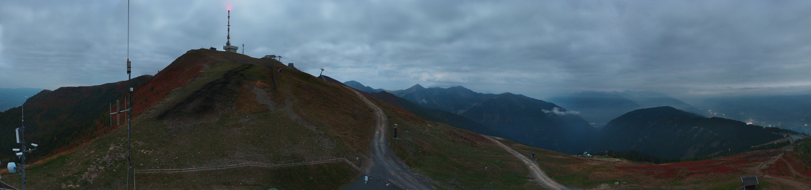 Archiv Foto Webcam Goldeck: Panoramablick Gipfel