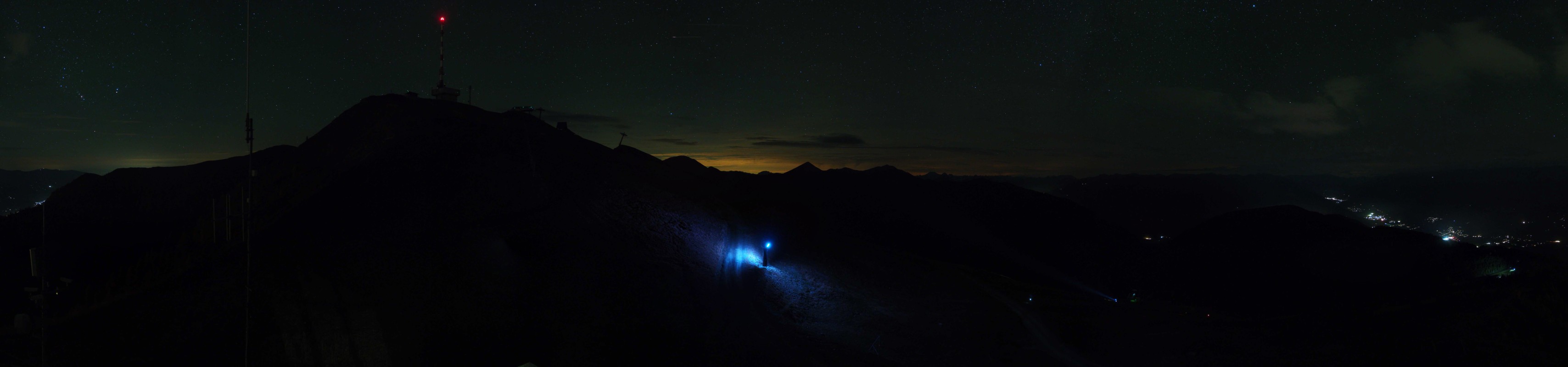 Archiv Foto Webcam Goldeck: Panoramablick Gipfel