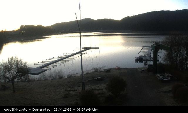 Archiv Foto Webcam Segelclub Hennesee