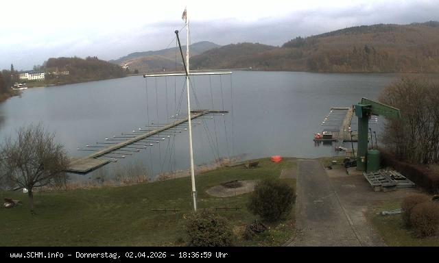 Archiv Foto Webcam Segelclub Hennesee