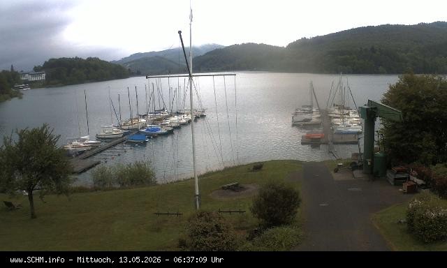 Archiv Foto Webcam Segelclub Hennesee