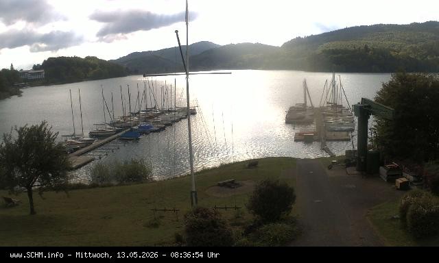 Archiv Foto Webcam Segelclub Hennesee
