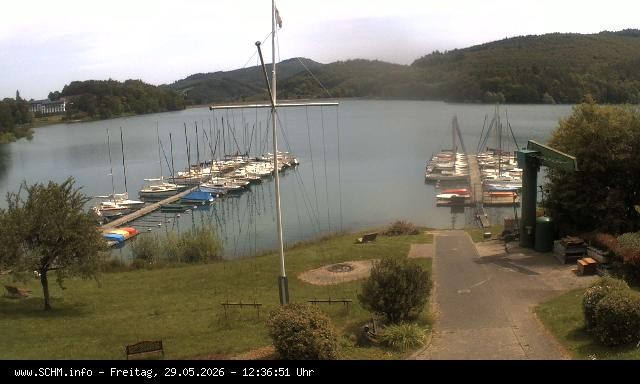 Archiv Foto Webcam Segelclub Hennesee