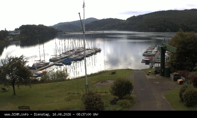 Archiv Foto Webcam Segelclub Hennesee