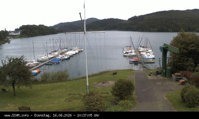 Archiv Foto Webcam Segelclub Hennesee