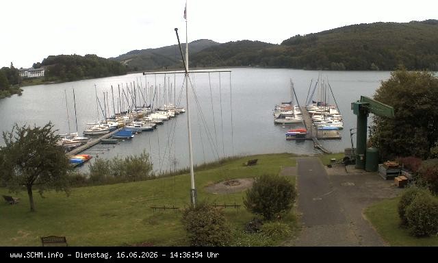 Archiv Foto Webcam Segelclub Hennesee