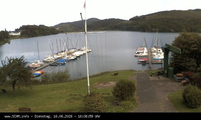 Archiv Foto Webcam Segelclub Hennesee