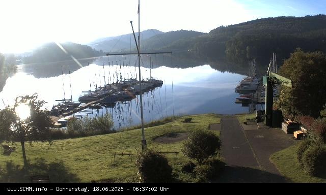 Archiv Foto Webcam Segelclub Hennesee