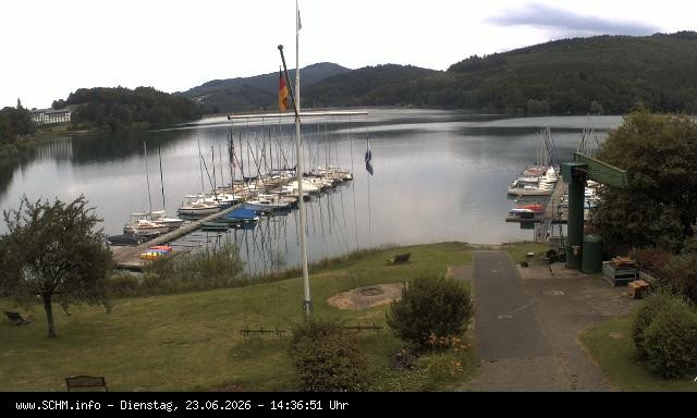 Archiv Foto Webcam Segelclub Hennesee