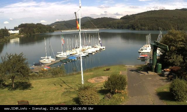 Archiv Foto Webcam Segelclub Hennesee