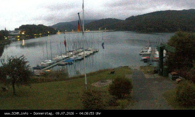 Archiv Foto Webcam Segelclub Hennesee