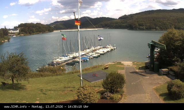 Archived image Webcam Hennesee: Sailing Club