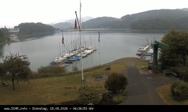 Archiv Foto Webcam Segelclub Hennesee