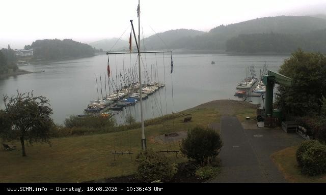 Archiv Foto Webcam Segelclub Hennesee