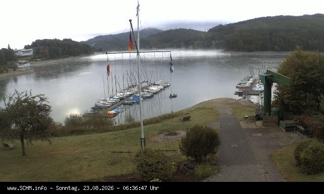 Archiv Foto Webcam Segelclub Hennesee