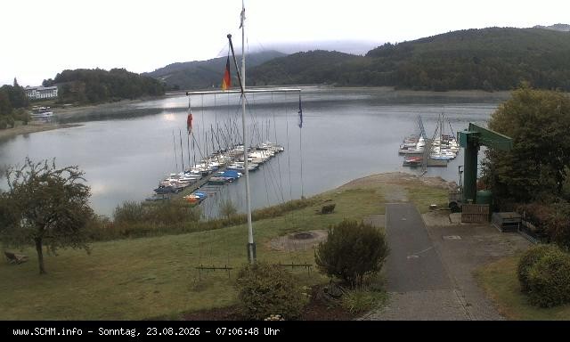 Archiv Foto Webcam Segelclub Hennesee