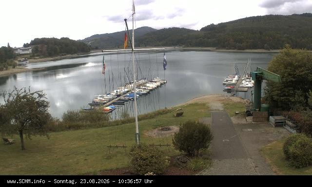 Archiv Foto Webcam Segelclub Hennesee