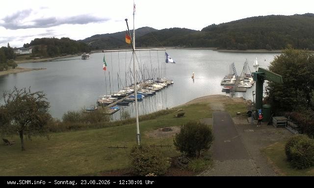 Archiv Foto Webcam Segelclub Hennesee