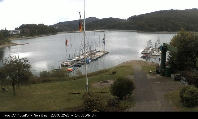 Archiv Foto Webcam Segelclub Hennesee