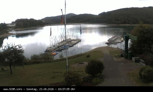 Archiv Foto Webcam Segelclub Hennesee
