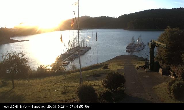 Archived image Webcam Hennesee: Sailing Club