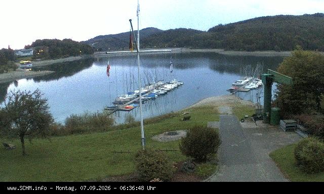 Archiv Foto Webcam Segelclub Hennesee
