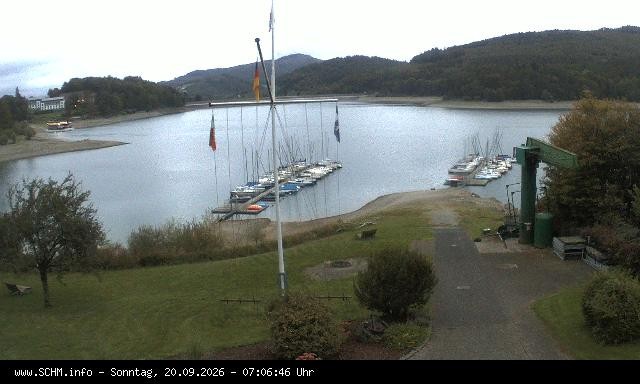 Archiv Foto Webcam Segelclub Hennesee