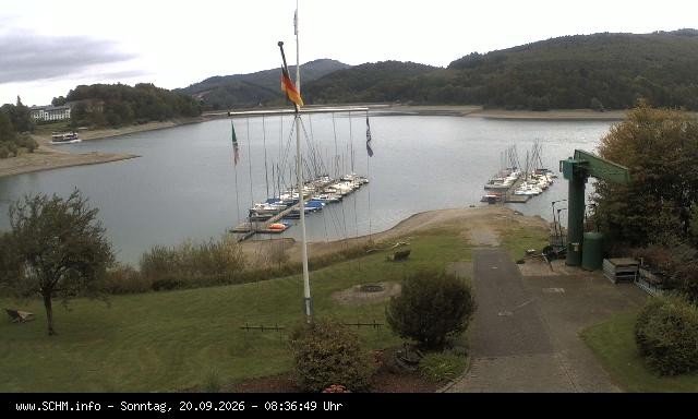 Archiv Foto Webcam Segelclub Hennesee