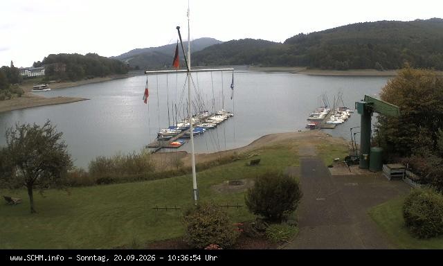 Archiv Foto Webcam Segelclub Hennesee