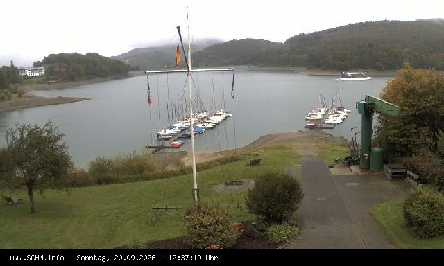 Archiv Foto Webcam Segelclub Hennesee