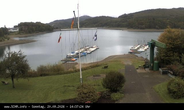 Archiv Foto Webcam Segelclub Hennesee