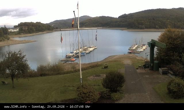 Archiv Foto Webcam Segelclub Hennesee