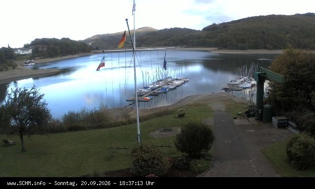 Archiv Foto Webcam Segelclub Hennesee