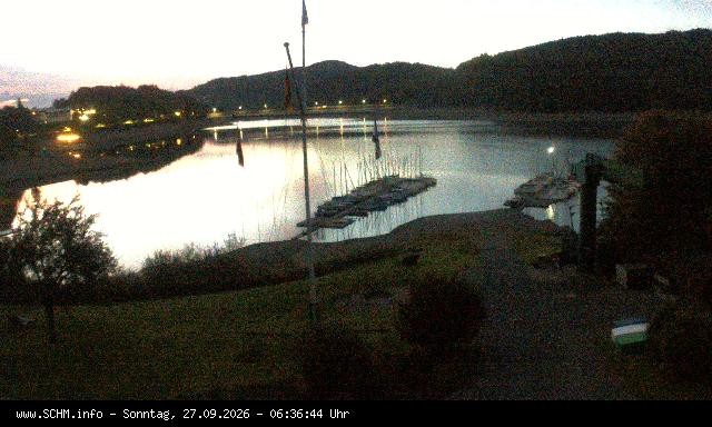 Archiv Foto Webcam Segelclub Hennesee