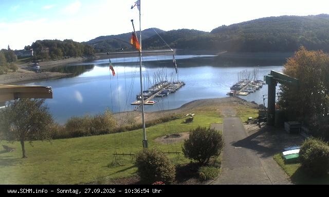 Archiv Foto Webcam Segelclub Hennesee